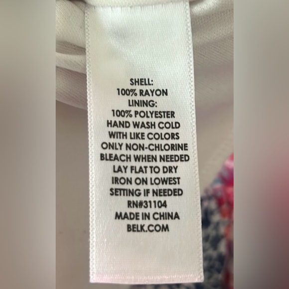 New Directions Belk Boho Peasant Skirt M | High-Low | Stretch Waist - Picture 4 of 5